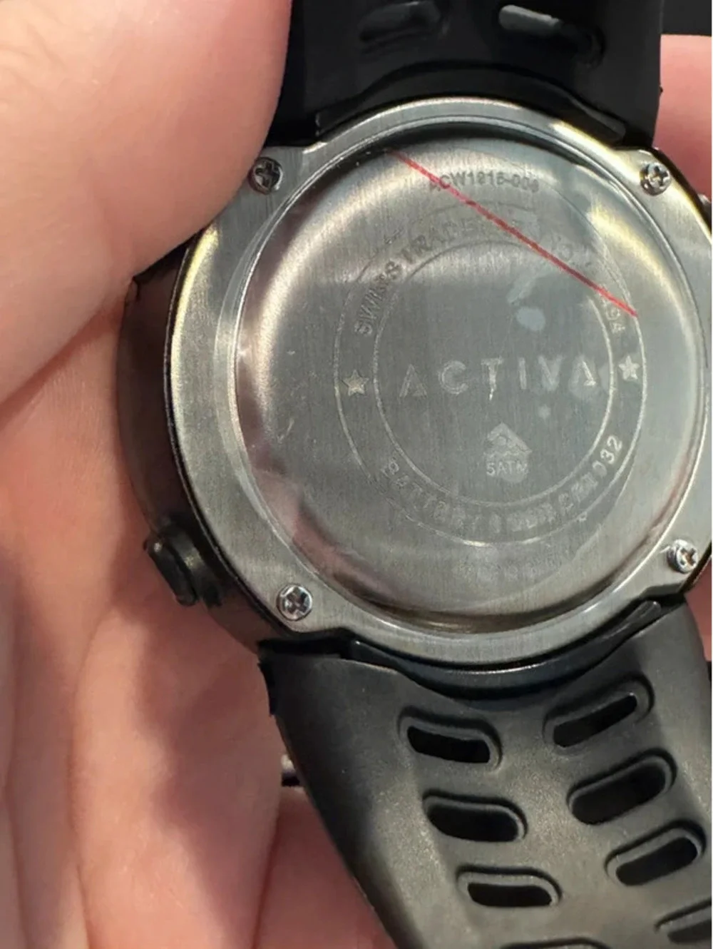Invicta Activa digital watch rubbery band